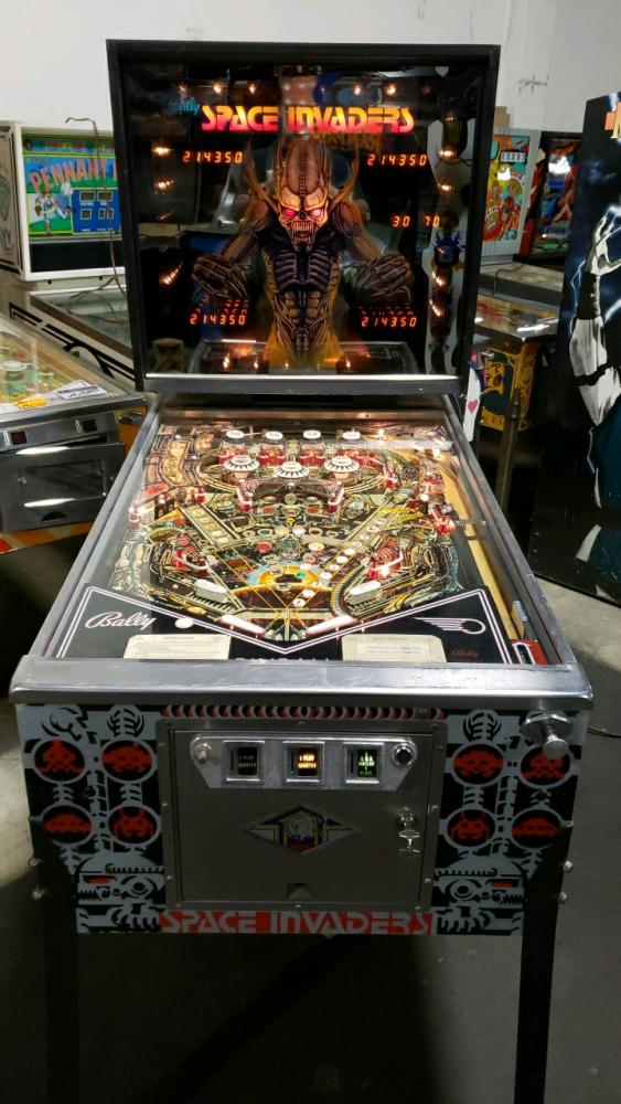 Bally space invaders pinball hotsell